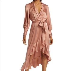 Zimmerman silk midi dress size 1 nwt